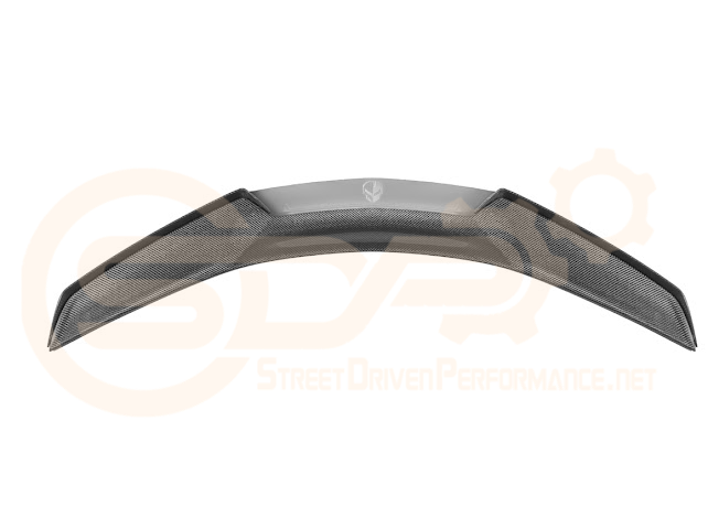 2023-Up Corvette C8 Z06 | Jake Skull Logo Rear Wickerbill Spoiler Wing
